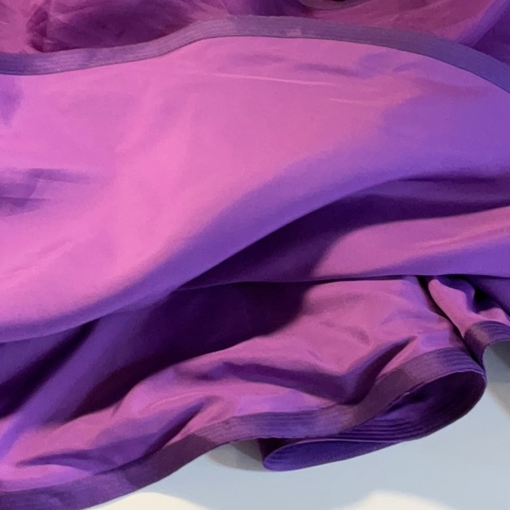 Ted Baker London Langley Collection Silk Tiered Sculptural Mini Skirt - Picture 8 of 11